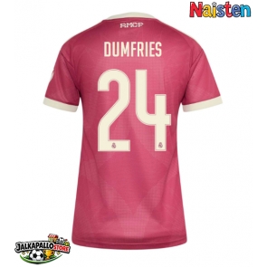 Real Madrid Denzel Dumfries #24 Kolmaspaita Naisten 2026-27 Lyhythihainen
